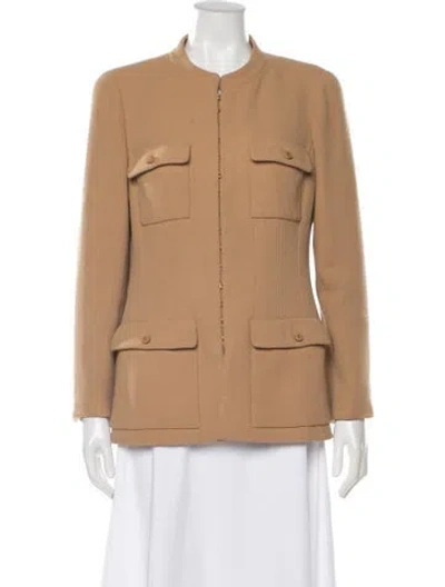 Pre-owned Chanel Vintage 1996 Jacket In Brown