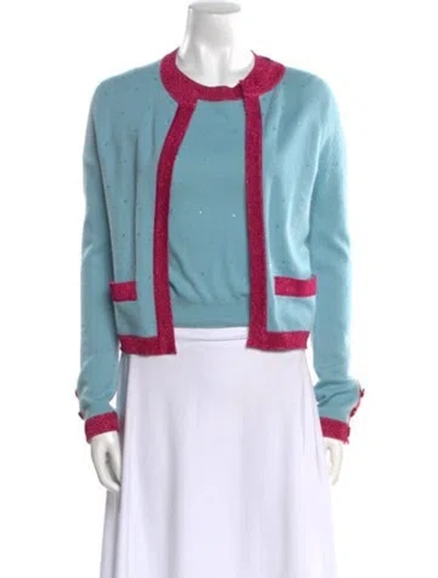 Pre-owned Chanel Vintage 1996 Sweater In Blue