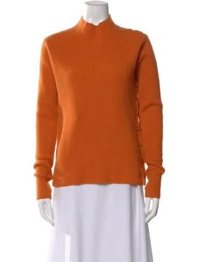 Pre-owned Chanel Vintage 1996 Sweater In Orange