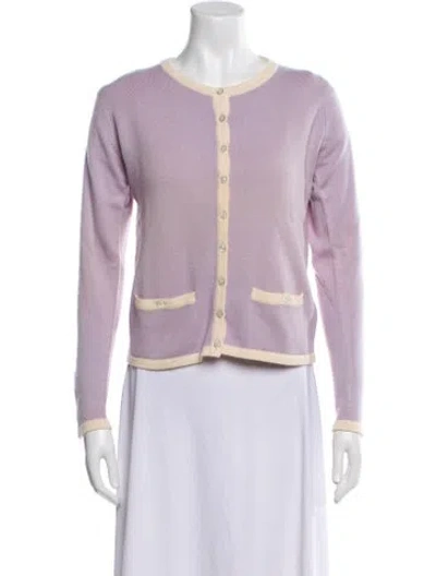 Pre-owned Chanel Vintage 1996 Sweater In Purple