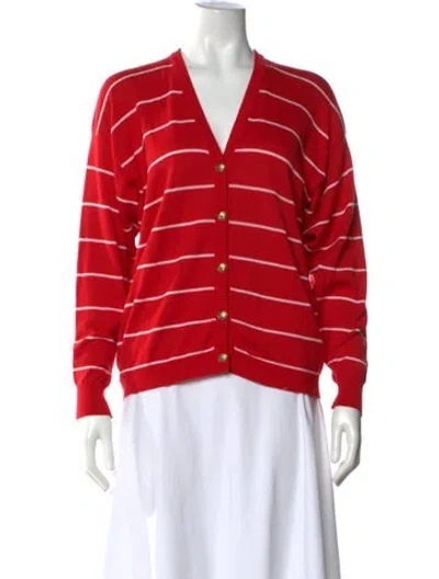 Pre-owned Chanel Vintage 1996 Sweater In Red