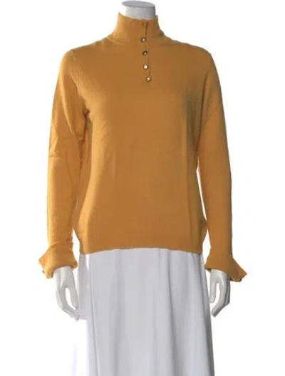 Pre-owned Chanel Vintage 1996 Sweater In Yellow
