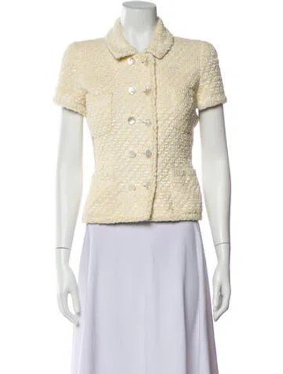 Pre-owned Chanel Vintage 1996 Vest In Neutral