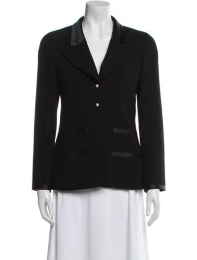 Pre-owned Chanel Vintage 1997 Blazer In Black