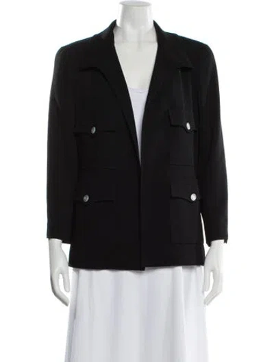 Pre-owned Chanel Vintage 1997 Blazer In Black
