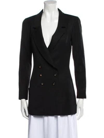 Pre-owned Chanel Vintage 1997 Blazer In Black