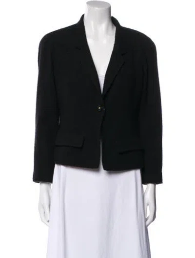 Pre-owned Chanel Vintage 1997 Blazer In Black