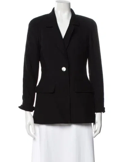 Pre-owned Chanel Vintage 1997 Blazer In Black