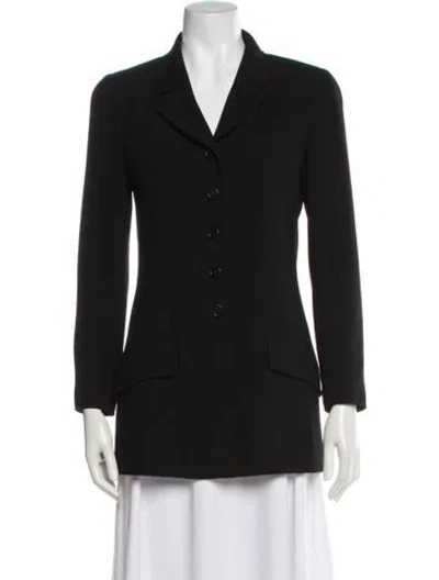 Pre-owned Chanel Vintage 1997 Blazer In Black