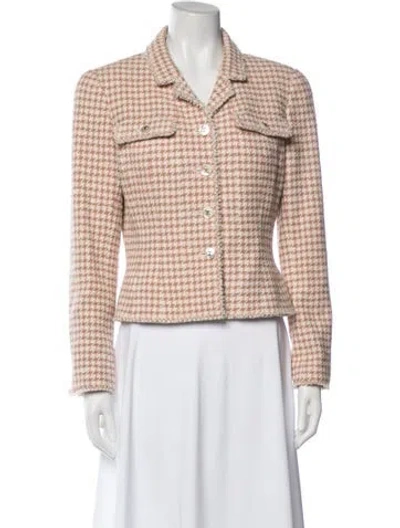 Pre-owned Chanel Vintage 1997 Blazer In Neutral