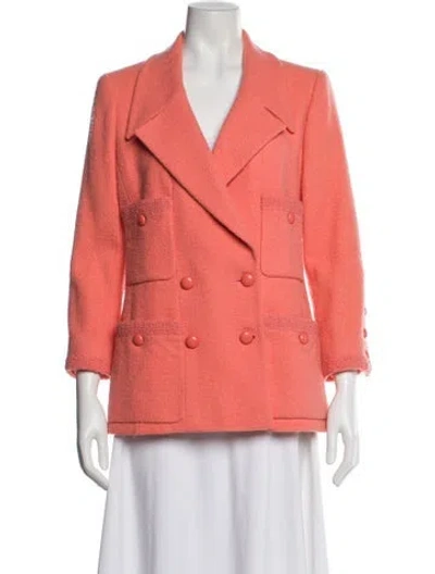 Pre-owned Chanel Vintage 1997 Blazer In Pink