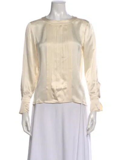 Pre-owned Chanel Vintage 1997 Blouse In Neutral