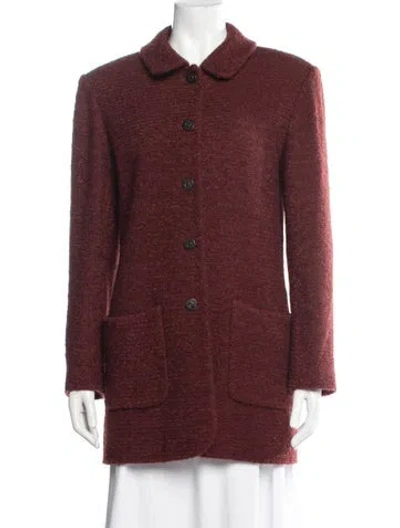 Pre-owned Chanel Vintage 1997 Coat In Brown