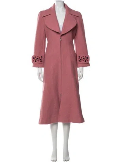 Pre-owned Chanel Vintage 1997 Coat In Pink