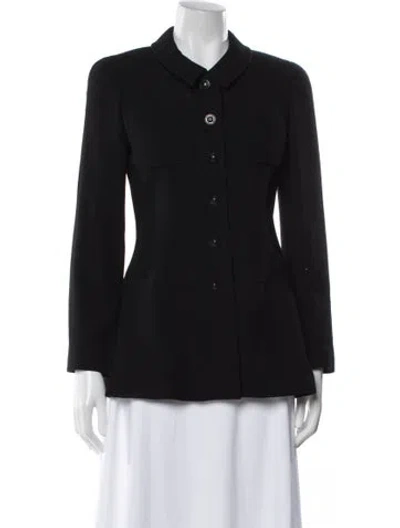 Pre-owned Chanel Vintage 1997 Jacket In Black