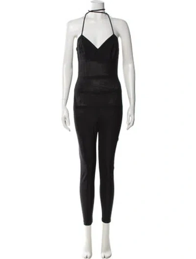 Pre-owned Chanel Vintage 1997 Jumpsuit In Black