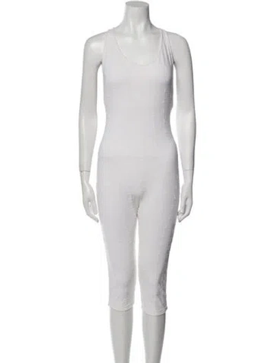 Pre-owned Chanel Vintage 1997 Jumpsuit In Neutral