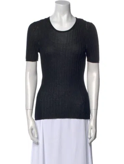 Pre-owned Chanel Vintage 1997 Sweater In Black