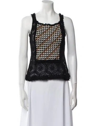 Pre-owned Chanel Vintage 1997 Sweater In Black