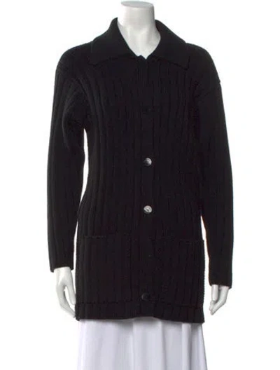Pre-owned Chanel Vintage 1997 Sweater In Black