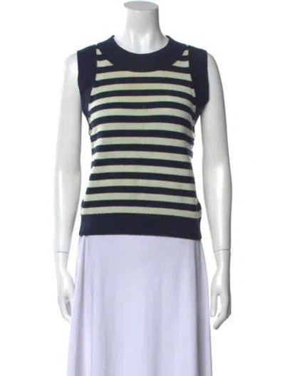Pre-owned Chanel Vintage 1997 Sweater In Blue