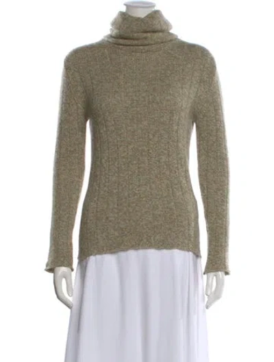 Pre-owned Chanel Vintage 1997 Sweater In Green