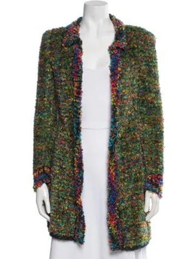 Pre-owned Chanel Vintage 1997 Sweater In Green
