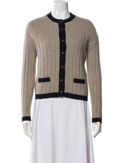 Pre-owned Chanel Vintage 1997 Sweater In Neutral