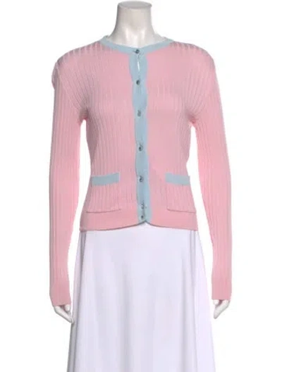 Pre-owned Chanel Vintage 1997 Sweater In Pink
