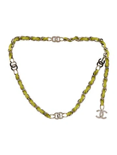 Pre-owned Chanel Vintage 1997 Waist Belt In Multi