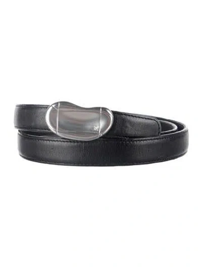 Pre-owned Chanel Vintage 1998 Belt In Black
