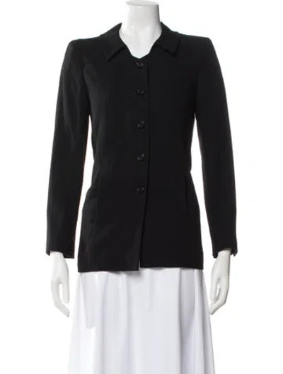 Pre-owned Chanel Vintage 1998 Blazer In Black