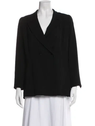 Pre-owned Chanel Vintage 1998 Blazer In Black
