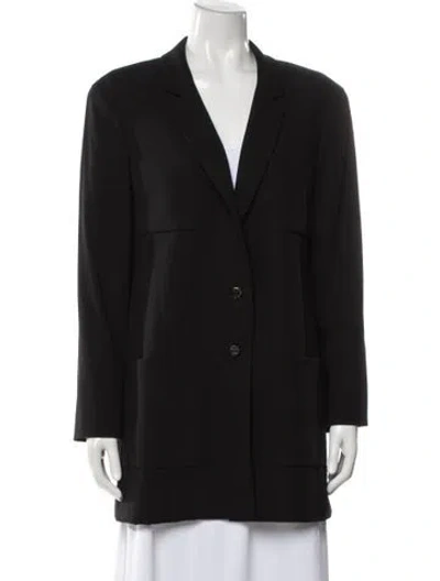 Pre-owned Chanel Vintage 1998 Blazer In Black