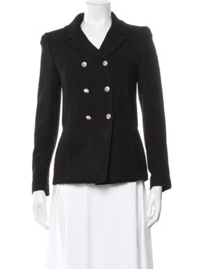 Pre-owned Chanel Vintage 1998 Blazer In Black