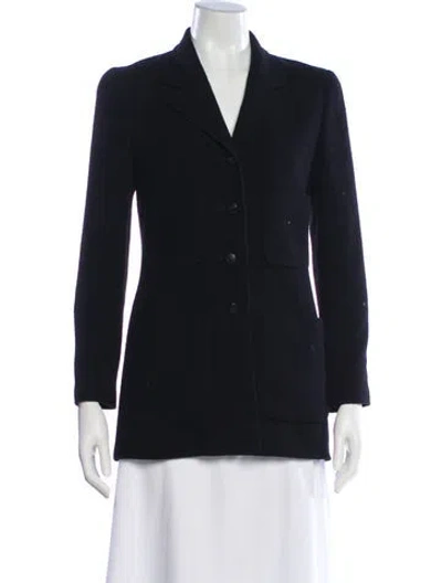 Pre-owned Chanel Vintage 1998 Blazer In Black