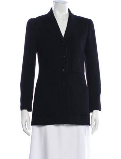 Pre-owned Chanel Vintage 1998 Blazer In Black