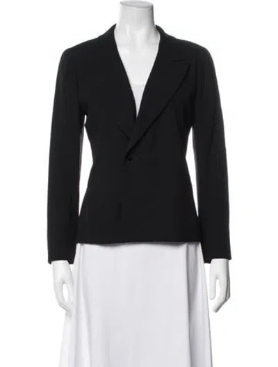Pre-owned Chanel Vintage 1998 Blazer In Black