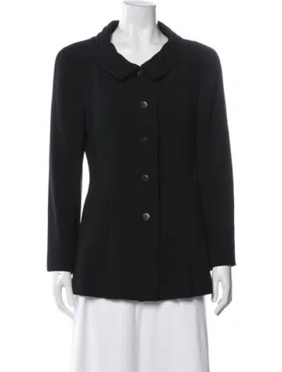 Pre-owned Chanel Vintage 1998 Blazer In Blue