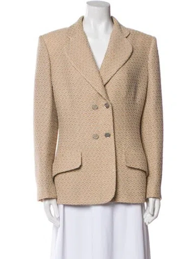 Pre-owned Chanel Vintage 1998 Blazer In Neutral