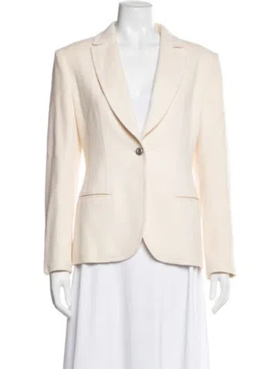 Pre-owned Chanel Vintage 1998 Blazer In Neutral
