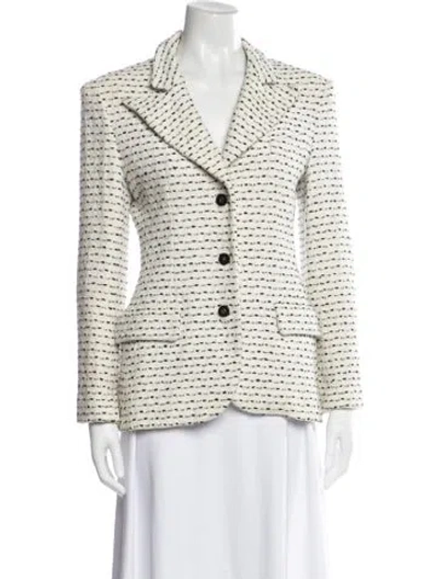 Pre-owned Chanel Vintage 1998 Blazer In Neutrals