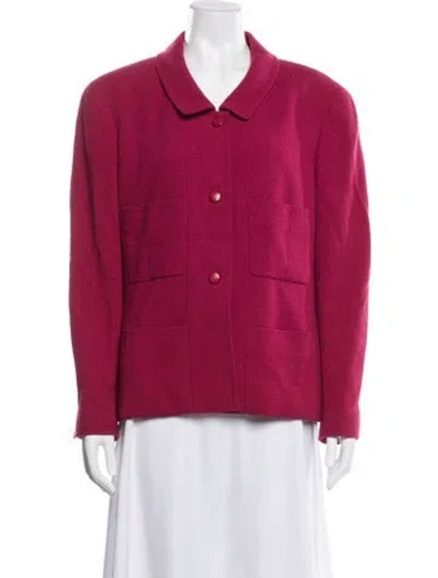 Pre-owned Chanel Vintage 1998 Blazer In Pink