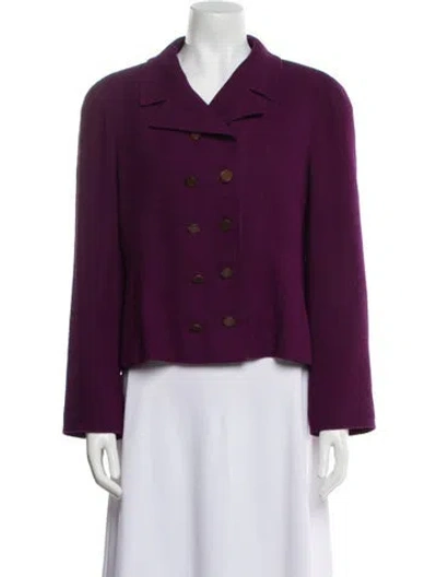 Pre-owned Chanel Vintage 1998 Evening Jacket In Purple