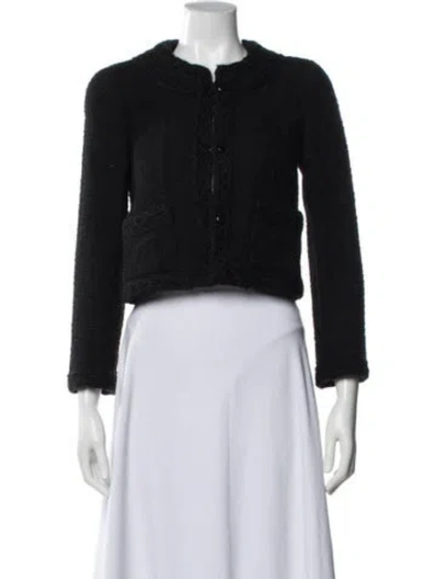 Pre-owned Chanel Vintage 1998 Jacket In Black