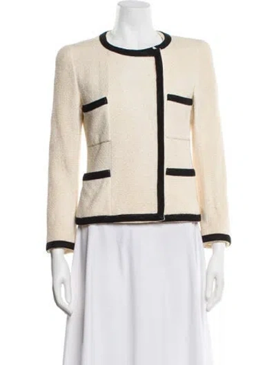 Pre-owned Chanel Vintage 1998 Jacket In Neutral
