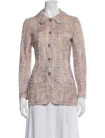 Pre-owned Chanel Vintage 1998 Jacket In Pink