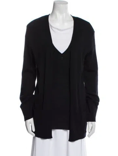 Pre-owned Chanel Vintage 1998 Sweater In Black