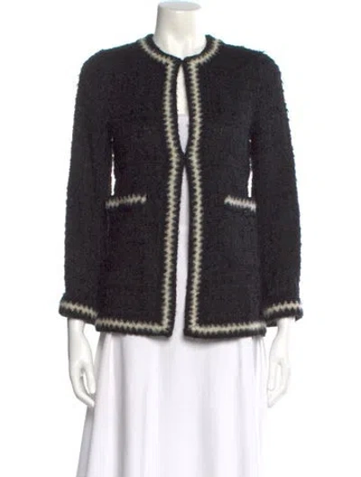 Pre-owned Chanel Vintage 1998 Sweater In Black