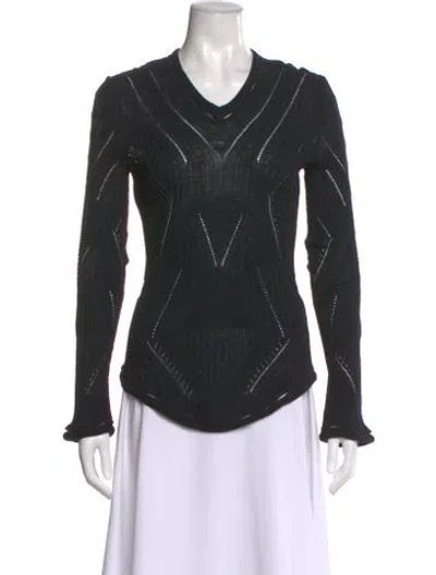 Pre-owned Chanel Vintage 1998 Sweater In Black